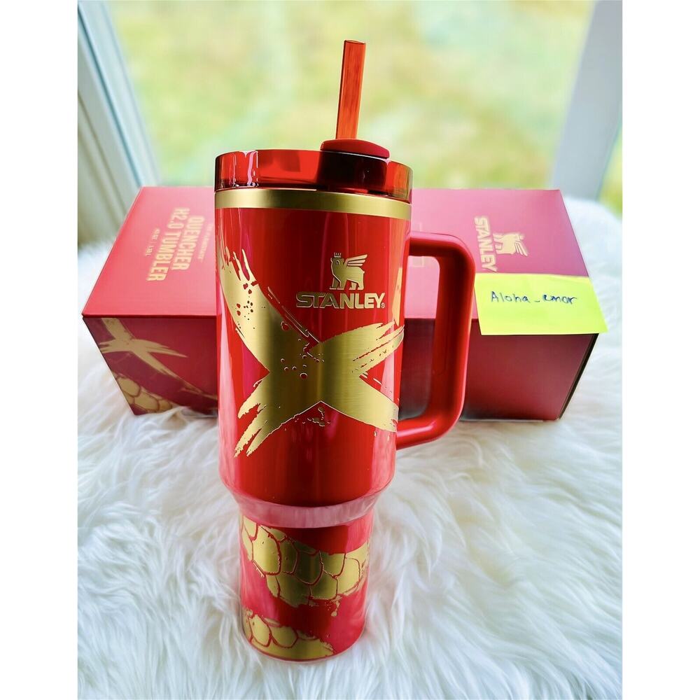 *NEW & AUTHENTIC* The Lunar New Year Stanley Quencher FlowState Tumbler (40oz)